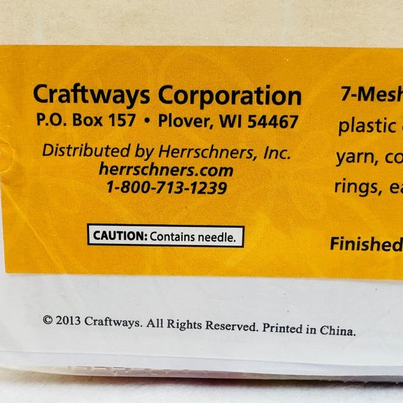 Craftways All You Need is Love Plastic Canvas Kit - New - Picture 3 of 5